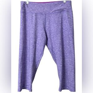 Danskin Purple Leggings Comfortable Athletic Bottoms